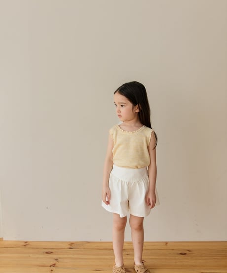 3[予約]mon Atelier sabet frill camisole