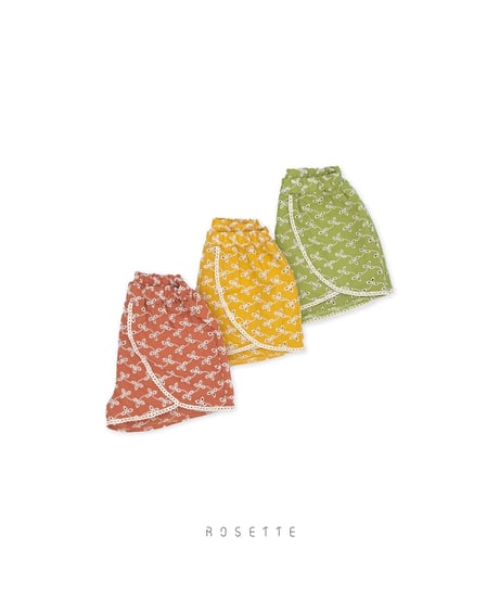 21[予約]ROSETTE leaf shorts