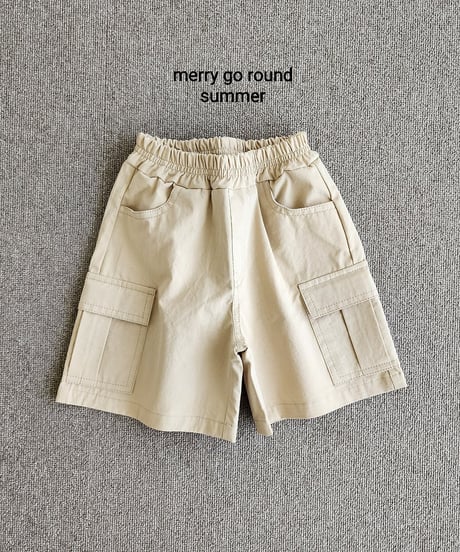 51[予約]merry go round bermuda cargo pants