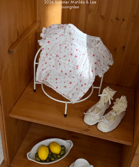 21[予約]matilda&lee rose blouse