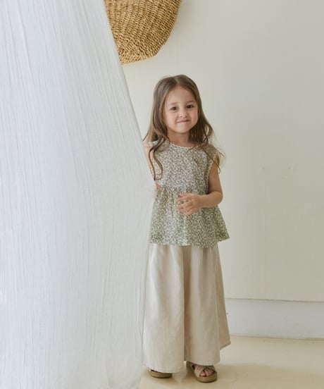 26[予約]mon Atelier cross blouse