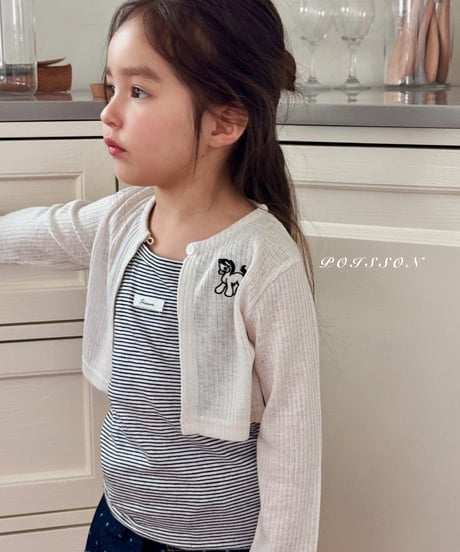 6[予約]poisson pony cardigan