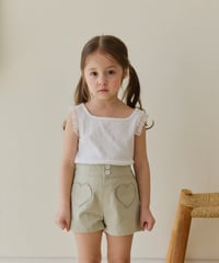 32[予約]mon Atelier heart short pants