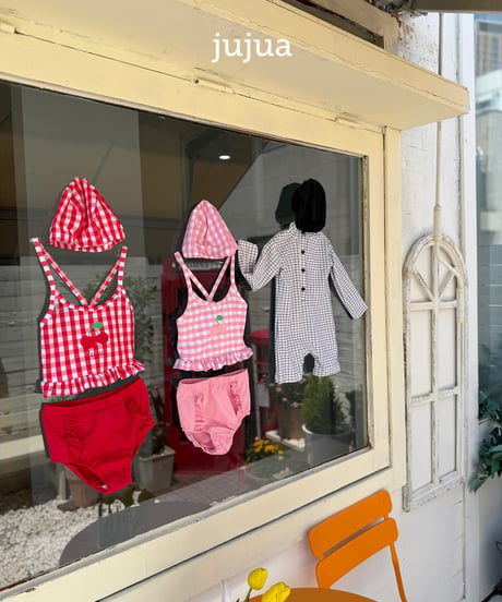 21[予約]jujua cherry swimwear(hat set)