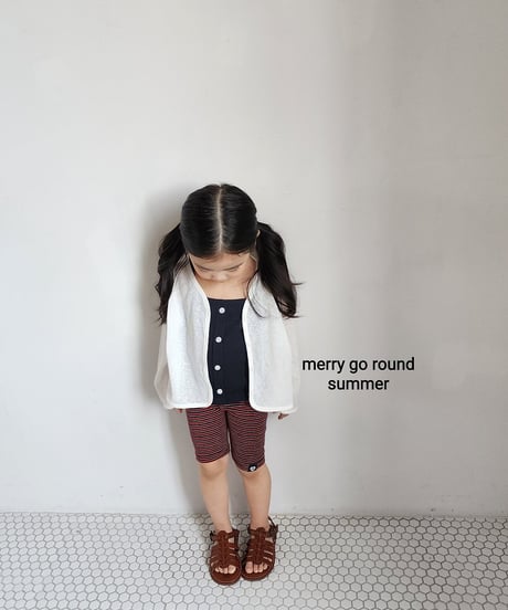 30[予約]merry go round slub cardigan
