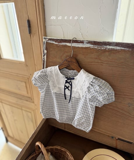 18[予約]marron apple blouse(XS-L)
