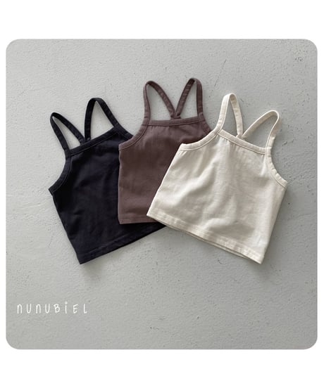 36[予約]nunubiel bebe madeleine sleeveless