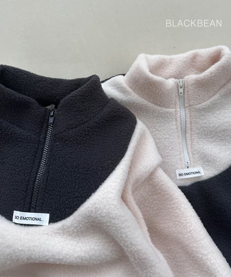 44[予約]blackbean wolf zip up tee(kids)