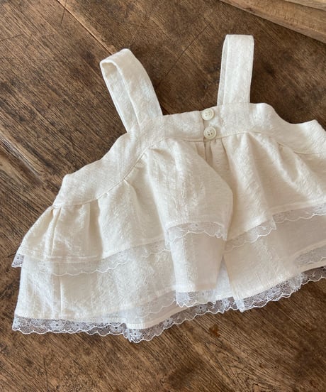 17[予約]anneshirley tiffany tiered vest