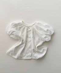 70[予約]melikey mindul shirring blouse