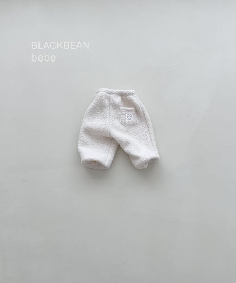 3[予約]blackbean poodle bebe pants(baby)