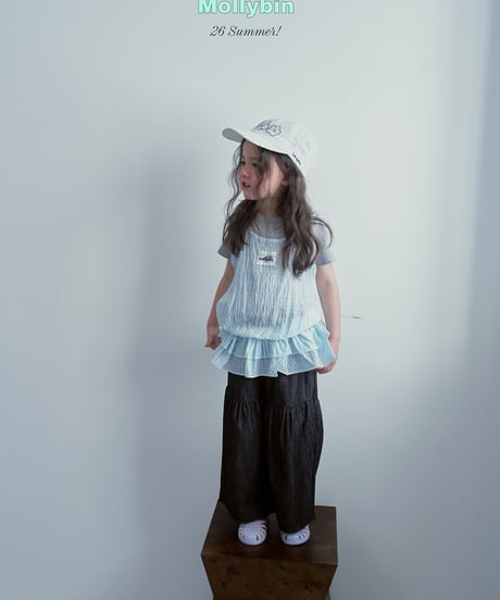 1[予約]Mollybin sally shirring top