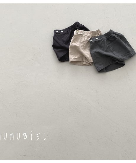 79[予約]nunubiel buckle pants