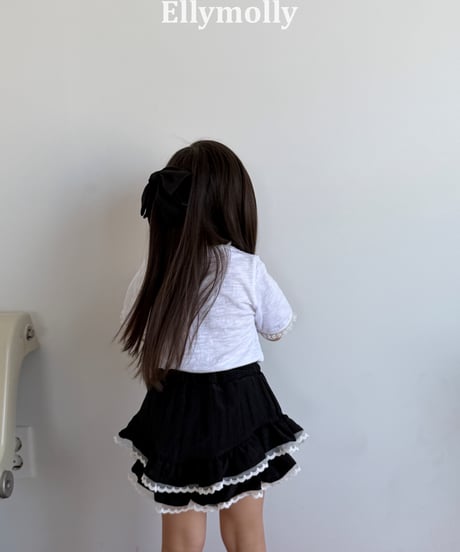 49[予約]ELLYMOLLY silk layer sk