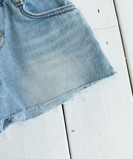 77[予約]ELLYMOLLY denim flap pocket pants
