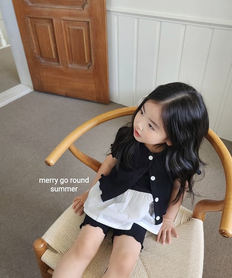 20[予約]merry go round short sleeve cardigan set