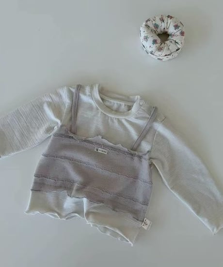 9[予約]mydaughter more soft layered top