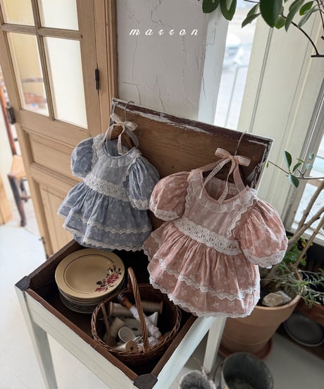 42[予約]marron sofia suit(6-18m)