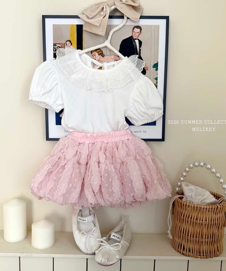50[予約]melikey lovely pumpkin skirt