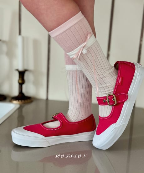28[予約]poisson two tone long socks