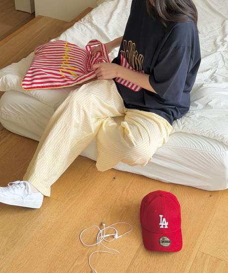 18[予約]ninibello french fries short sleeve t-shirt(adult)