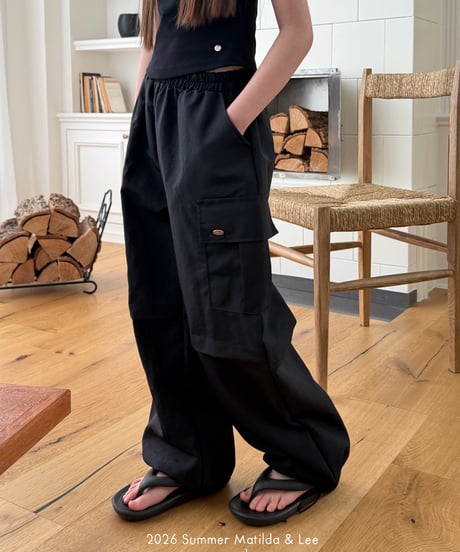 74[予約]matilda&lee summer cargo pants