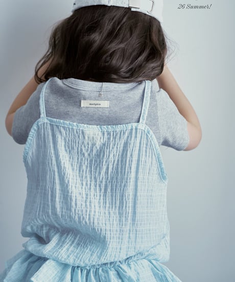 1[予約]Mollybin sally shirring top