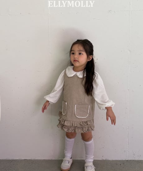 265[予約]ELLYMOLLY little pocket frill ops