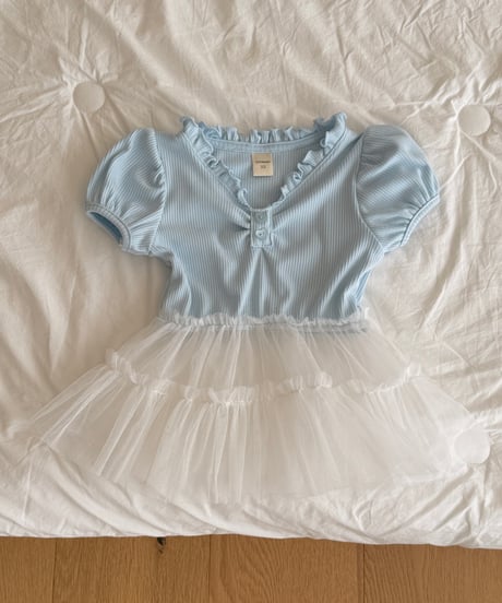 30[予約]ninibello shirred tutu tee