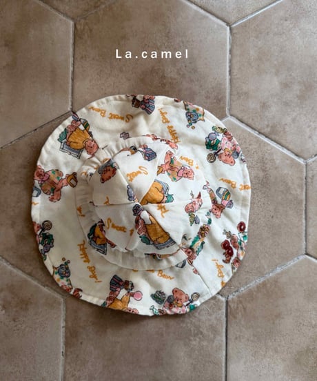 5[予約]La.camel mumu hat