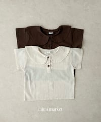 21[予約]mimi market linen sailor blouse