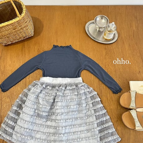 [予約]送料無料 ohho Petite Cancan Skirt