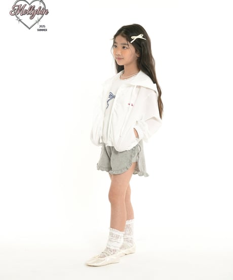 [即納]送料無料 Mollybin sandy frill short pants