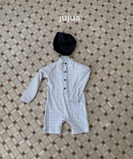22[予約]jujua curd rash guard(hat set)