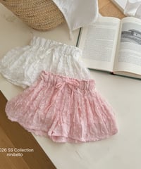 58[予約]ninibello chiffon souffle pants