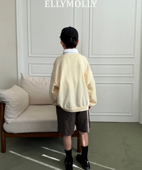 229[予約]ELLYMOLLY dayfit check shorts