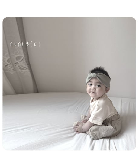 67[予約]nunubiel bebe marine t-shirt