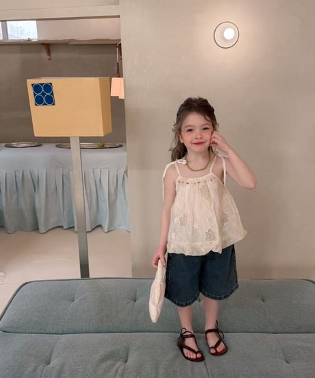 36[予約]aiai bling sleeveless top