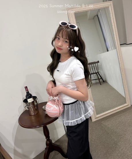 14[予約]matilda&lee kind ribbon tee