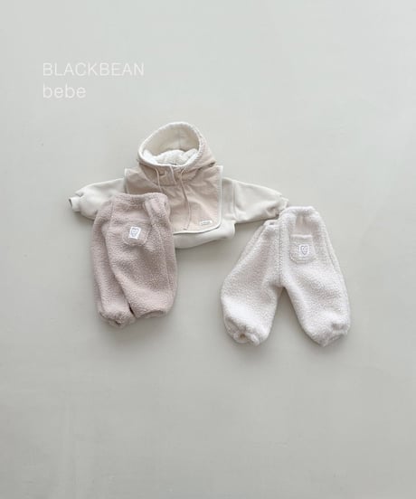 3[予約]blackbean poodle bebe pants(baby)