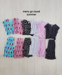 19[予約]merry go round pleated set