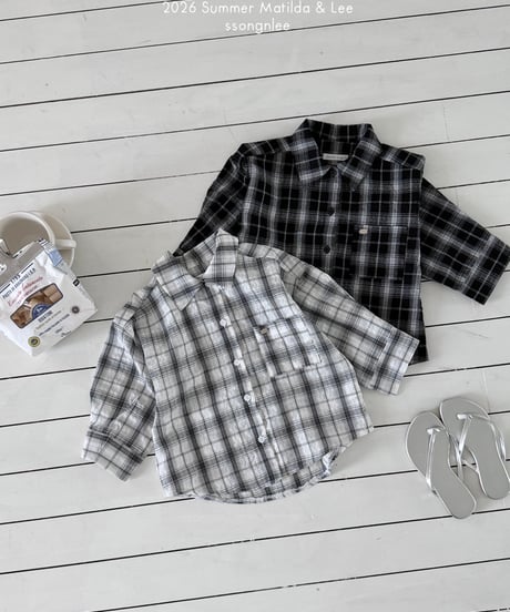 86[予約]matilda&lee summer plaid shirt