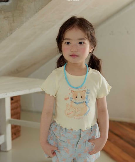 42[予約]melikey colored ribbon shorts