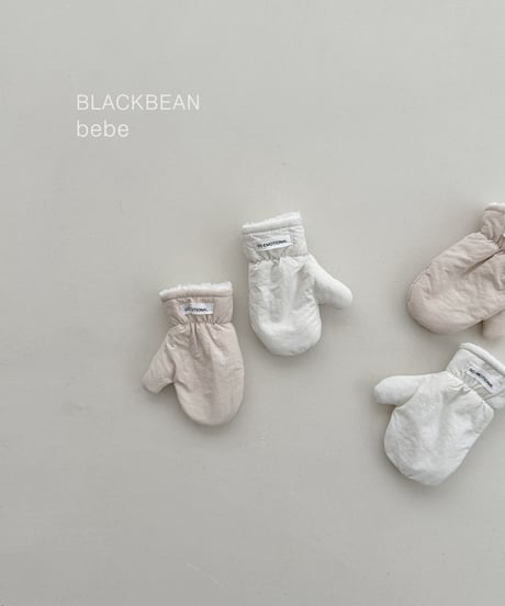 7[予約]blackbean baba bebe padded gloves(baby)