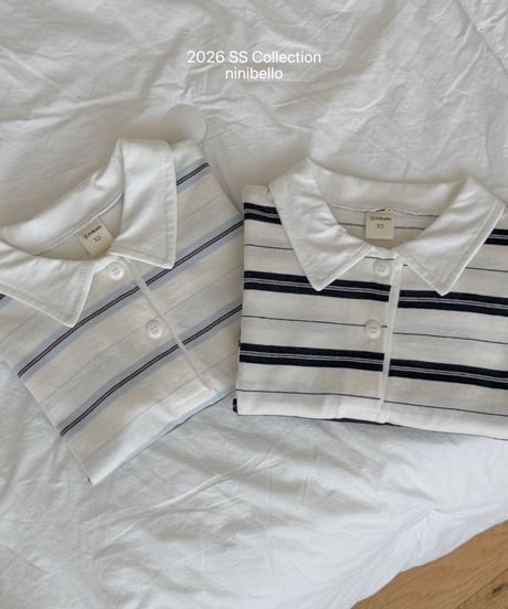 19[予約]ninibello pocky collar tee