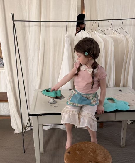49[予約]aiai lovely lace collared top