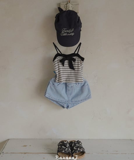 18[予約]BANANAJ pippi ribbon top