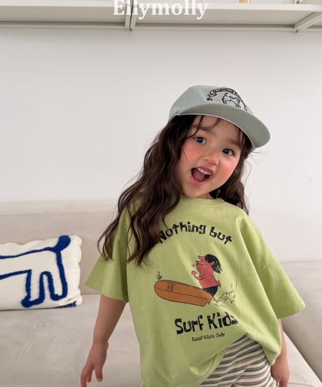 4[予約]ELLYMOLLY kids surfer t-shirt