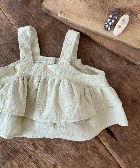 17[予約]anneshirley tiffany tiered vest