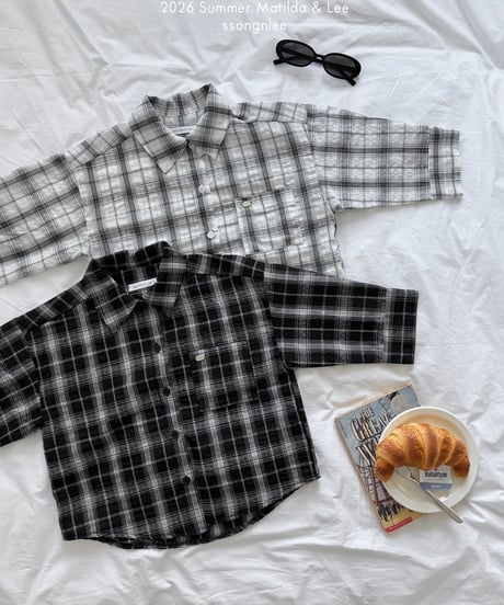 86[予約]matilda&lee summer plaid shirt